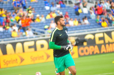 Brezilya, 8 Haziran 2016 tarihinde Orlando Florida 'daki Copa America Centenario' da Haiti ile karşılaştı..