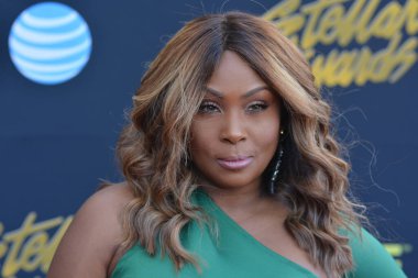 24 Mart 2018 Cumartesi günü Las Vegas 'taki Orleans Resort' ta düzenlenen 33. Yıldız Ödülleri Kırmızı Halı sırasında ünlüler.