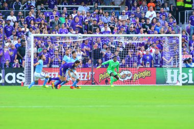 Orlando City, 5 Mart 2017 'de Orlando City Stadyumu' nda NYC FC 'ye ev sahipliği yaptı..