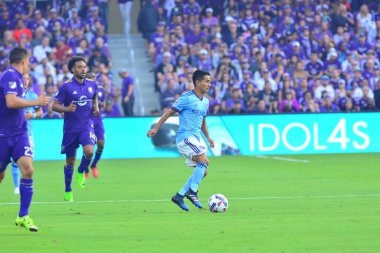 Orlando City, 5 Mart 2017 'de Orlando City Stadyumu' nda NYC FC 'ye ev sahipliği yaptı..  