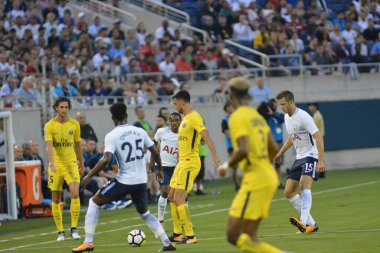 Paris Saint-Germain, Tottenham Hotspur 'a karşı 22 Temmuz 2017' de Orlando Florida 'daki Citrus Bowl' da.  