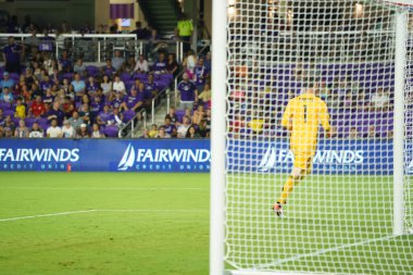 Orlando City, 3 Temmuz 2019 Çarşamba günü Orlando Florida 'daki Exploria Stadyumu' nda Philadelphia Union 'a ev sahipliği yaptı.