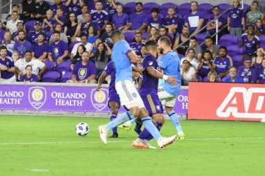 Orlando City 26 Temmuz 2018 'de Florida Exploria Stadyumu' nda NYC FC 'ye ev sahipliği yaptı. Fotoğraf: Marty Jean-Louis