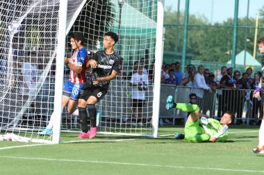 30 Temmuz 2019 'da Orlando Florida' daki Disney 'in Vahşi Spor Dünyası' nda düzenlenen MLS Allstar Haftası sırasında MLS Homegrown oyunu.
