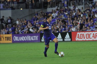 Orlando City 27 Eylül 2017 'de Orlando City Stadyumu' nda New England Devrimi 'ne ev sahipliği yaptı..  
