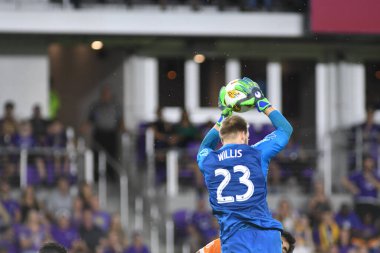 Orlando City SC, 22 Eylül 2018 'de Florida Exploria Stadyumu' nda Houston Dynamo 'yu ağırladı..