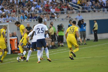 Paris Saint-Germain, Tottenham Hotspur 'a karşı 22 Temmuz 2017' de Orlando Florida 'daki Citrus Bowl' da.  