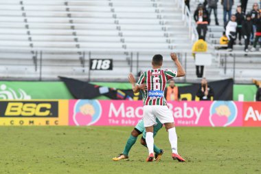 Fluminense, Florida Kupası 'nda 15 Ocak 2018' de Orlando Florida 'da oynanan Spektrum Stadyumu' nda Barcelona SC 'ye karşı..