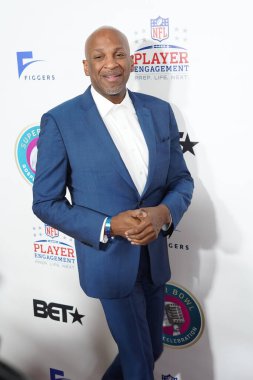 30 Ocak 2020 Perşembe günü Miami 'deki James L Knight Center' da 21. Geleneksel Superbowl İncil Kutlaması Kırmızı Halı.  