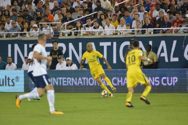Paris Saint-Germain, Tottenham Hotspur 'a karşı 22 Temmuz 2017' de Orlando Florida 'daki Citrus Bowl' da.   