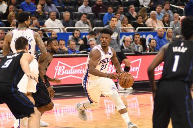 Orlando Magic, Philadelphia 76ers 'ı 14 Kasım 2018' de Orlando Florida 'daki Amway Center' da ağırlıyor..