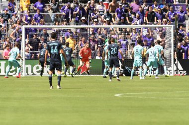 Orlando City SC 20 Nisan 2019 'da Orlando City Stadyumu' nda Vancouver Whitecaps 'a ev sahipliği yapıyor..  