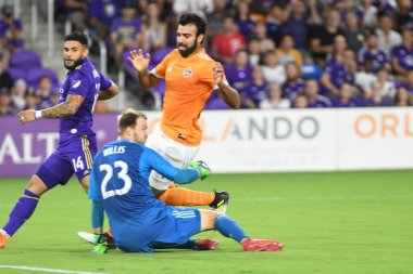 Orlando City SC, 22 Eylül 2018 'de Florida Exploria Stadyumu' nda Houston Dynamo 'yu ağırladı..