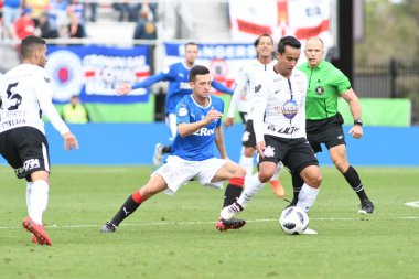 13 Ocak 2018 'de Orlando Florida' daki Spektrum Stadyumu 'nda düzenlenen Florida Kupası' nda Korucular Corinthianlara karşı..