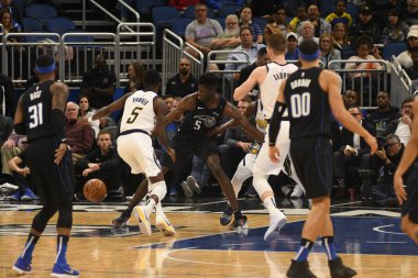Orlando Magic, 31 Ocak 2019 'da Orlando Florida' daki Amway Center 'da Indiana Pacers' a ev sahipliği yapıyor..