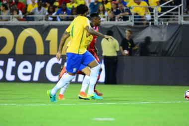 Brezilya, 8 Haziran 2016 tarihinde Orlando Florida 'daki Copa America Centenario' da Haiti ile karşılaştı..