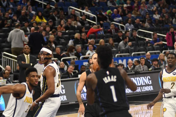 Orlando Magic Ospita Gli Indiana Pacers All Amway Center Orlando — Foto Stock