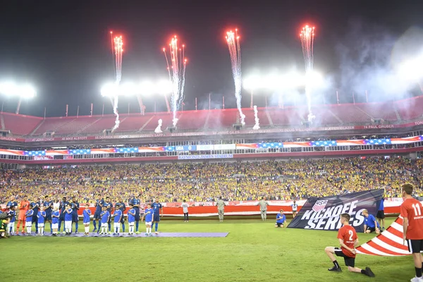 ABD Kolombiya 'ya karşı Raymond James Stadyumu' nda 11 Ekim 2018 'de.  