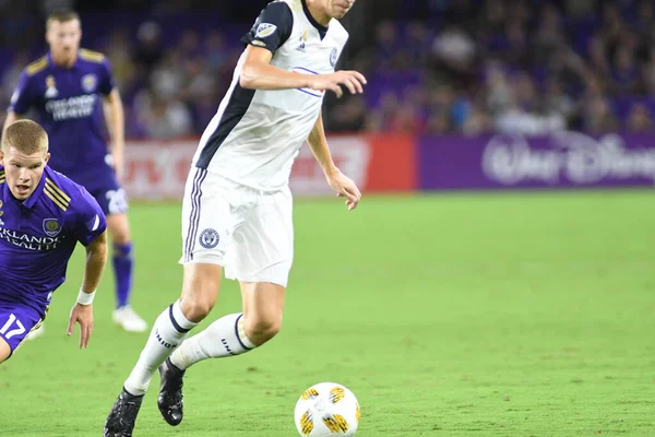 Orlando City SC 1 Eylül 2018 'de Florida Exploria Stadyumu' nda Philadelphia Union 'a ev sahipliği yaptı..