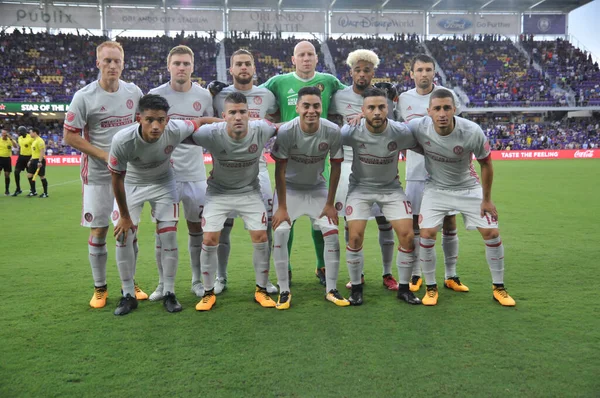 Orlando City Accueille Atlanta United Orlando City Stadium Orlandon Juillet — Photo