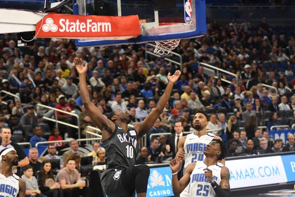 Gli Orlando Magic Ospitano Brooklyn Nets All Amway Center Orlando — Foto Stock