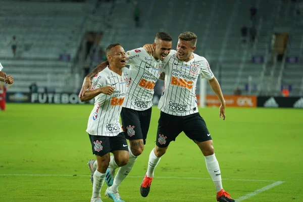 Florida Cup 2020 Corinthians Nycfc Partido Exploria Stadium Orlando Florida —  Fotos de Stock