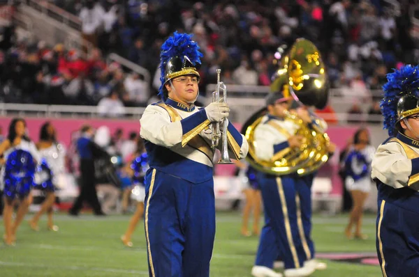 Georgia State Affronta San Jose State Durante Cure Bowl Camping — Foto Stock