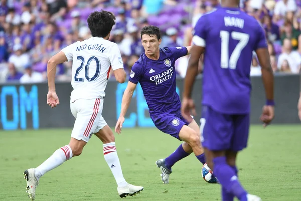 Orlando City Empfängt Chicago Fire Sonntag Den Oktober 2019 Exploria — Stockfoto