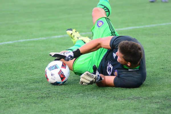 Orlando City, 24 Ağustos 2016 'da Orlando Florida' daki Kamp Dünyası Stadyumunda Toronto FC 'ye ev sahipliği yaptı.