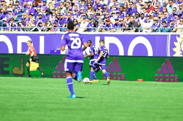 Orlando City Házigazda Real Salt Lake Citrus Bowl Orlando Florida — Stock Fotó