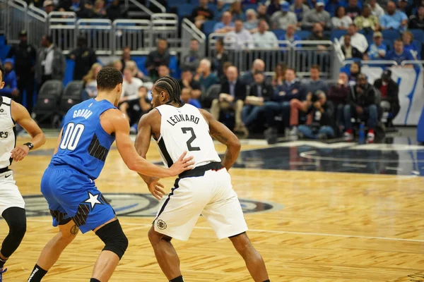 Orlando Magic Hostit Clippers Amway Center Orlando Florida Neděli Ledna — Stock fotografie