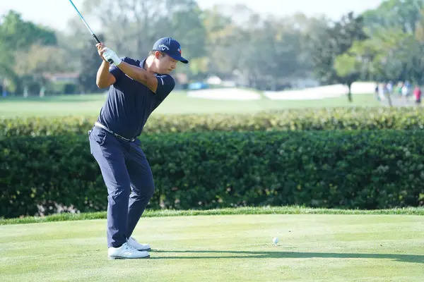 Durante 2020 Arnold Palmer Convite Grupos Primeira Rodada Bay Hill — Fotografia de Stock