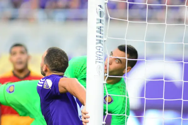 Orlando City Gospodarzem Fort Lauderdale Strikers Camping World Stadium Orlando — Zdjęcie stockowe