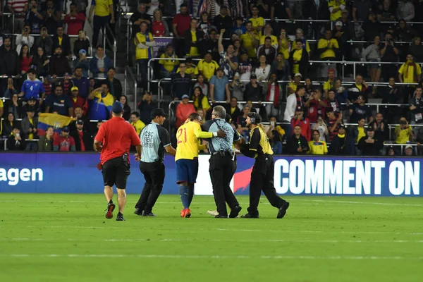 Mens National Team Host Ecuador National Team Orlando City Stadium — 스톡 사진