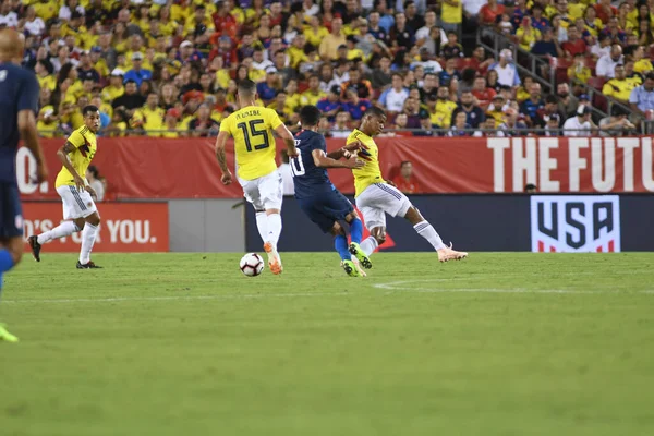 Usa Gegen Kolumbien Raymond James Stadium Tampa Florida Oktober 2018 — Stockfoto