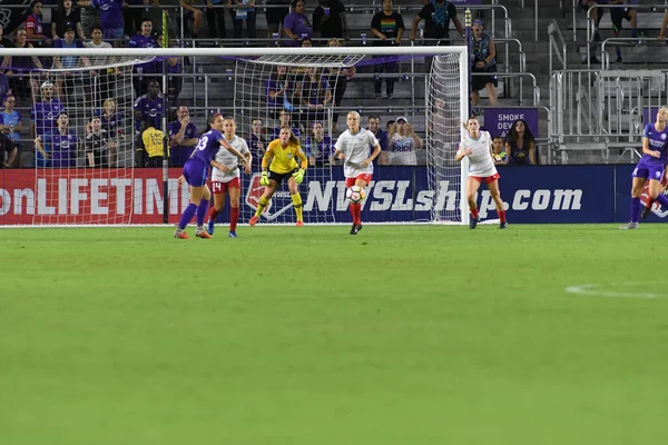 Orland Pride Gastgeber Der Chicago Red Stars Exploria Stadium August — Stockfoto