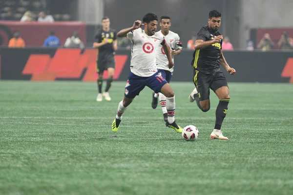 Mls All Star Juventus Mercedez Benz Stadium Atlanta Georgia Den — Stockfoto