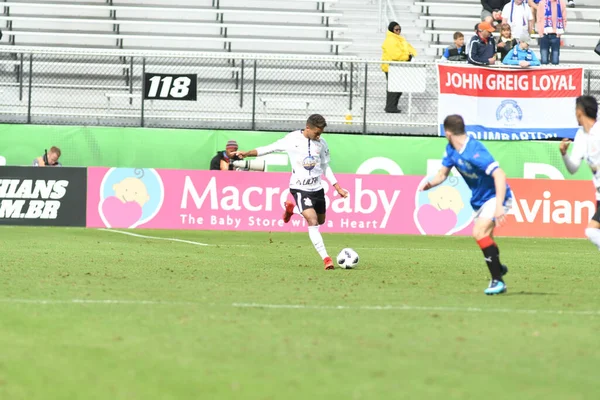 Rangers Corinthians Tijdens Florida Cup Spectrum Stadium Januari 2018 Orlando — Stockfoto