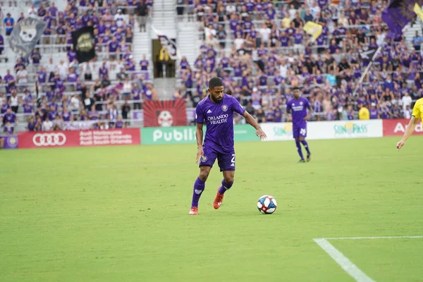 Orlando City Hostitel Columbus Crew Orlando City Stadium Července 2019 — Stock fotografie