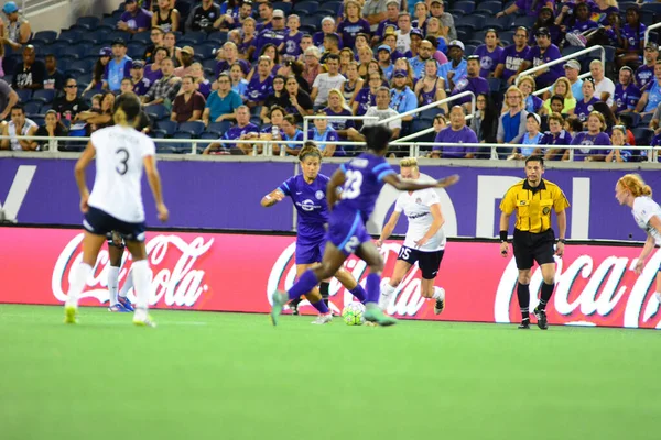 Orlando Pride Recebe Washington Spirit Camping World Stadium Orlando Florida — Fotografia de Stock