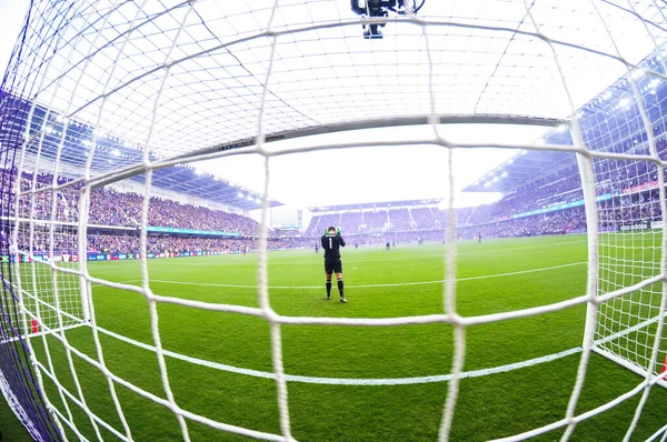 Orlando City Hospeda Nyc Orlando City Stadium Orlando Florida Março — Fotografia de Stock