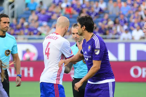 Orlando City Hospeda Toronto Estádio Mundial Camping Orlando Florida Agosto — Fotografia de Stock