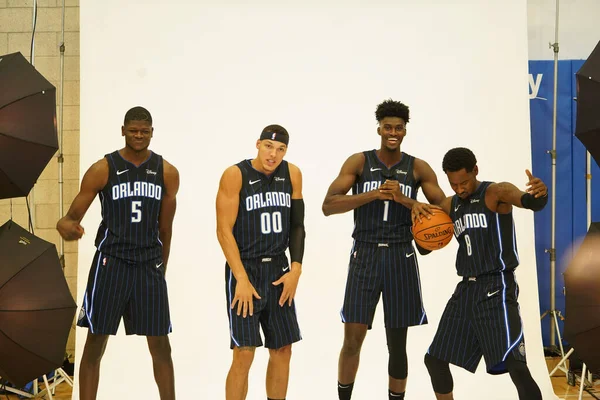 Orlando Magic Media Day Amway Center Orlando Florida Στις Σεπτεμβρίου — Φωτογραφία Αρχείου