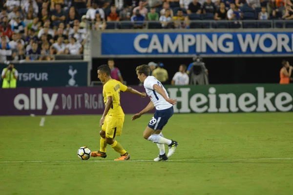 Paris Saint-Germain, Tottenham Hotspur 'a karşı 22 Temmuz 2017' de Orlando Florida 'daki Citrus Bowl' da.   