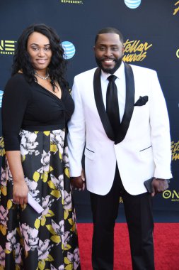 24 Mart 2018 Cumartesi günü Las Vegas 'taki Orleans Resort' ta düzenlenen 33. Yıldız Ödülleri Kırmızı Halı sırasında ünlüler.