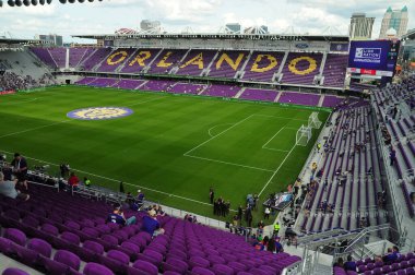 Orlando City, 5 Mart 2017 'de Orlando City Stadyumu' nda NYC FC 'ye ev sahipliği yaptı..  