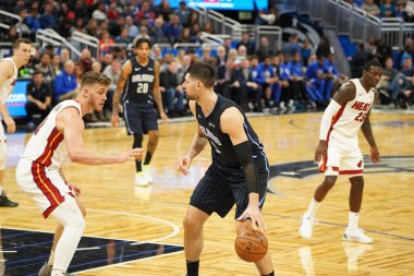Orlando Magic 1 Şubat 2020 tarihinde Orlando Florida 'daki Amway Center' da Miami Heat 'e ev sahipliği yaptı.. 