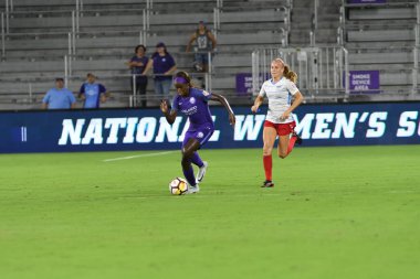 Orland Pride, 25 Ağustos 2018 'de Orlando Florida' daki Exploria Stadyumu 'nda Chicago Red Stars' a ev sahipliği yapıyor..  