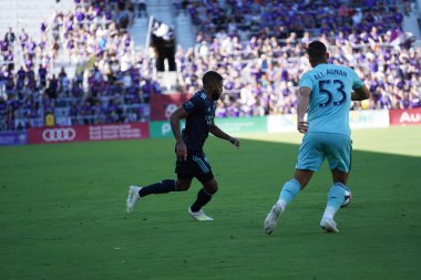 Orlando City SC 20 Nisan 2019 'da Orlando City Stadyumu' nda Vancouver Whitecaps 'a ev sahipliği yapıyor..  