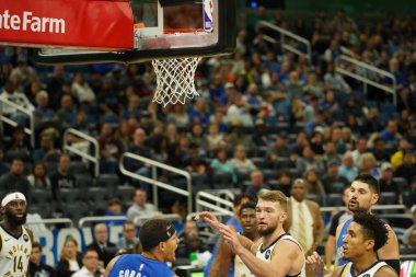 Orlando Magic 10 Kasım 2019 'da Indiana Pacers' ı Amway Center 'da ağırlıyor. Fotoğraf: Marty Jean-Louis